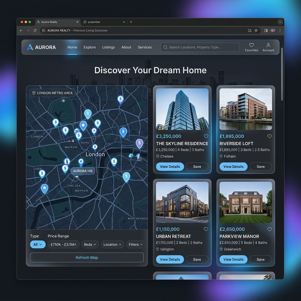 Basearch.xyz Real Estate Platform